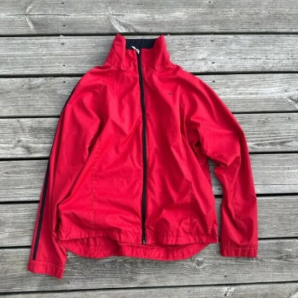 2000's Nike red windbreaker jacket - Picture 1 of 3